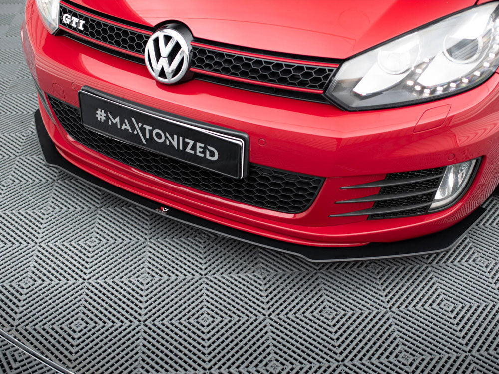 Maxton Design Street PRO Front Splitter V.3 VW Golf GTI Mk6