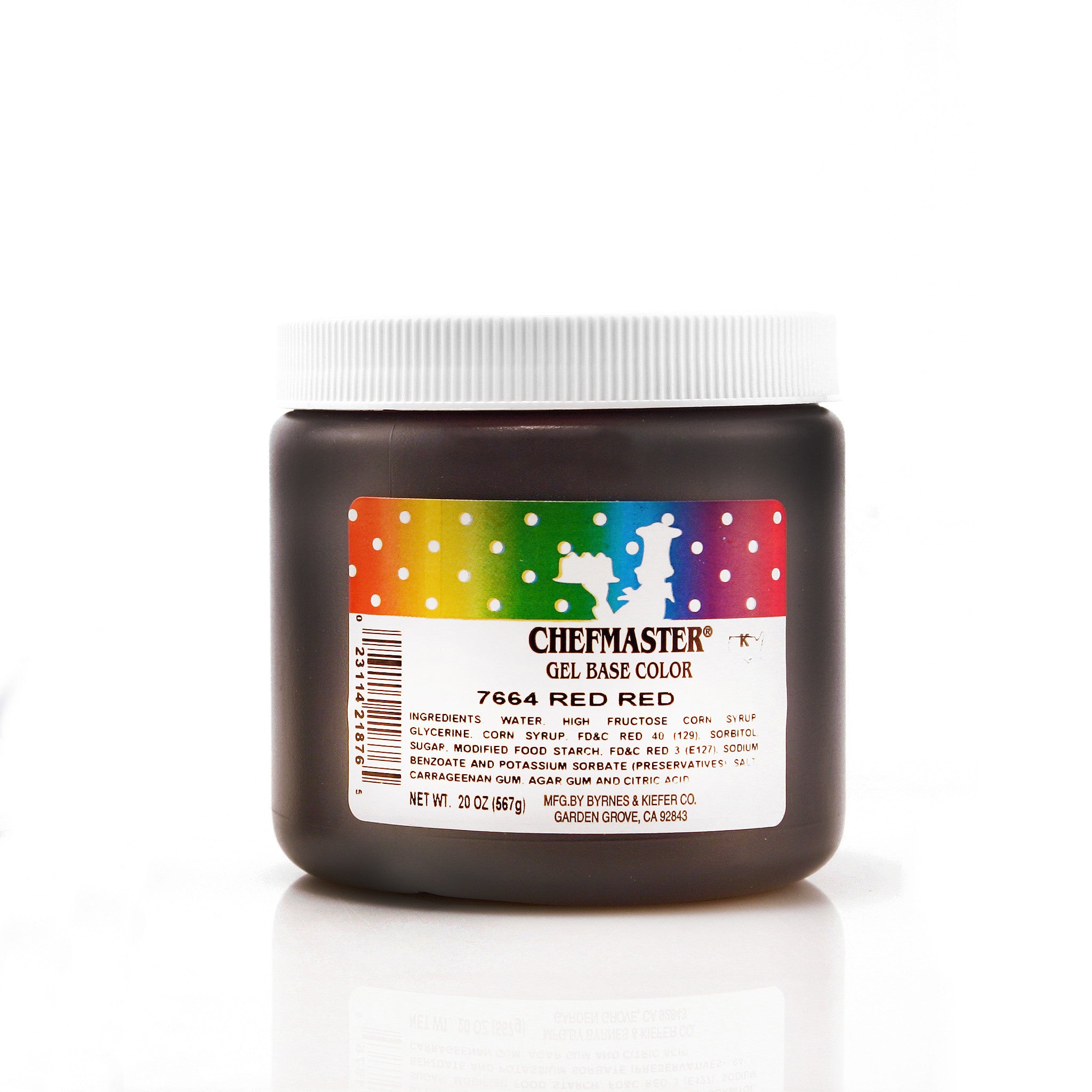 Chefmaster Red Red Color Gel Base (20 oz Jar)